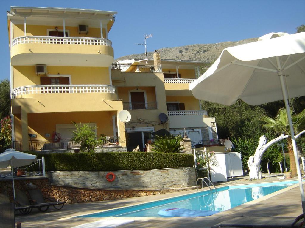 Golden Sun Apartment Parga Bagian luar foto